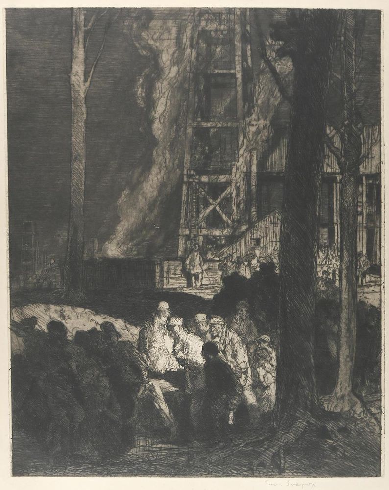 Große Abbildung Nr.1: 135-3628 Brangwyn, Frank: (Künstlergraphik)