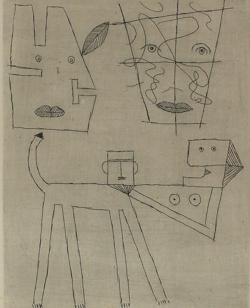 Große Abbildung Nr.1: 135-3629 Brauner, Victor: (Künstlergraphik)