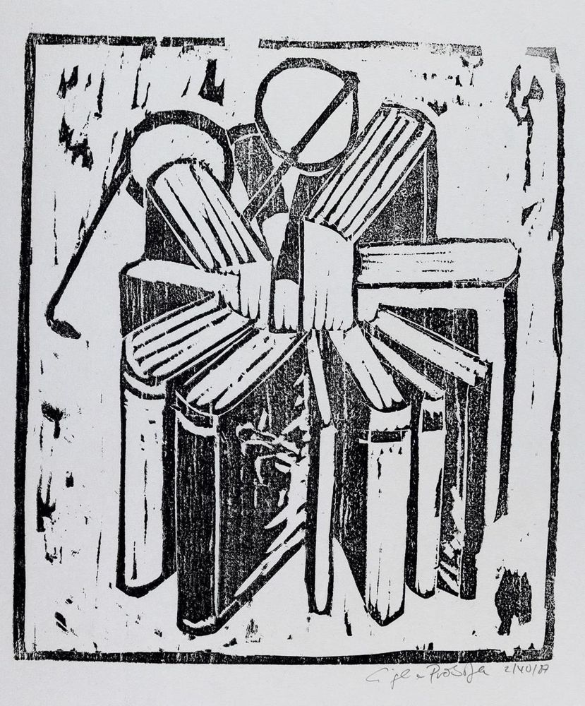 Große Abbildung Nr.1: 135-3636 Buchdarstellungen.: (Künstlergraphik)