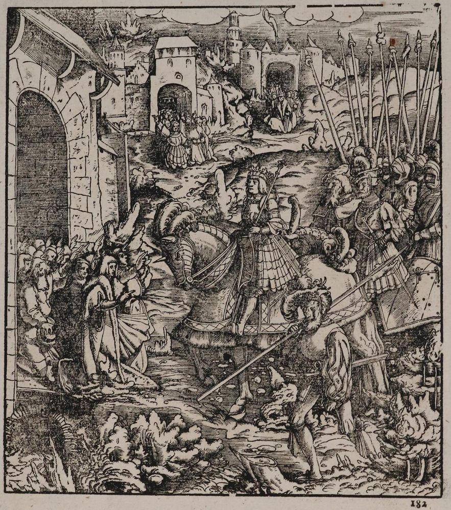 Große Abbildung Nr.4: 135-3644 Burgkmair, Hans: (Künstlergraphik)