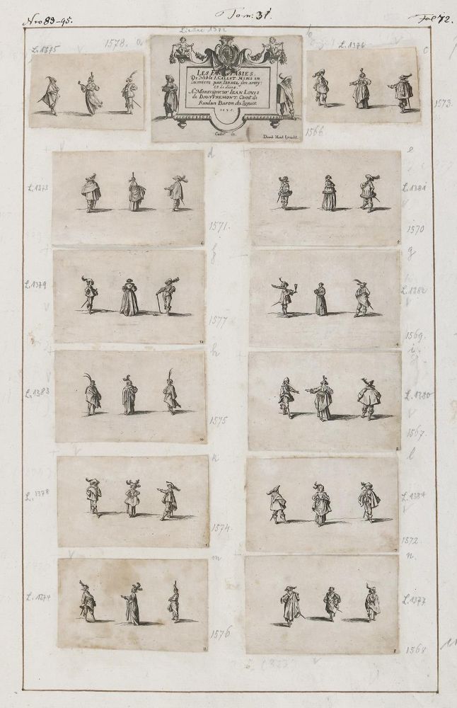 Große Abbildung Nr.1: 135-3651 Callot, Jacques: (Künstlergraphik)