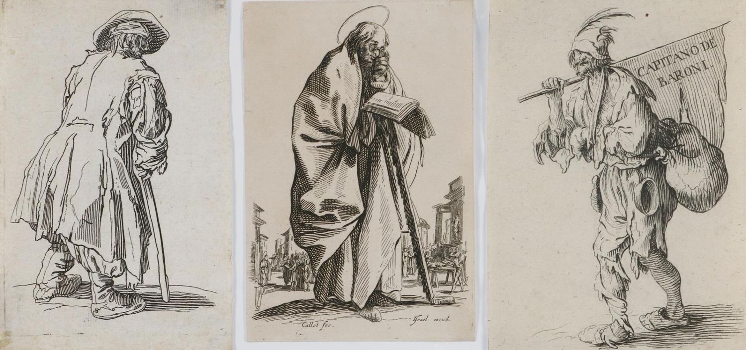 Große Abbildung Nr.3: 135-3651 Callot, Jacques: (Künstlergraphik)