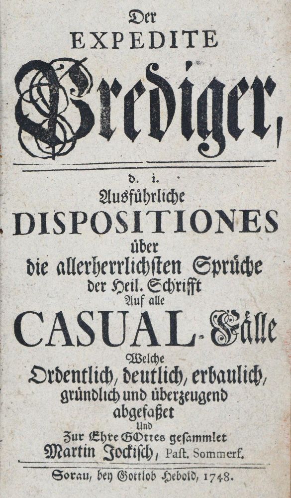 Große Abbildung Nr.2: 135-366 Jokisch,M.: (Alte Drucke, Handschriften und Theologie)