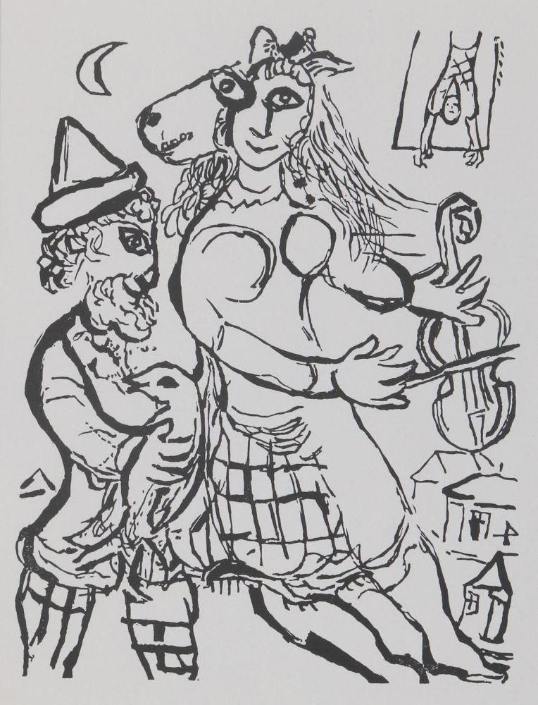 Große Abbildung Nr.21: 135-3663 Chagall, Marc: (Künstlergraphik)