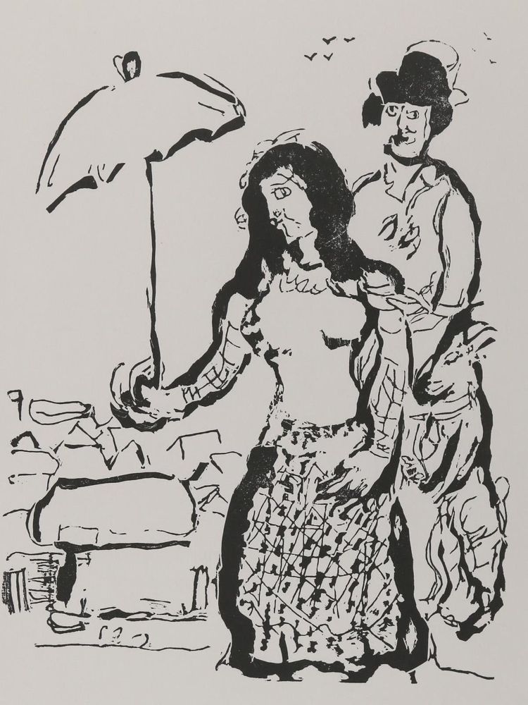 Große Abbildung Nr.22: 135-3663 Chagall, Marc: (Künstlergraphik)