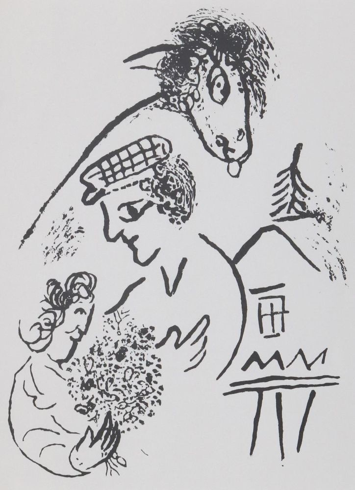 Große Abbildung Nr.23: 135-3663 Chagall, Marc: (Künstlergraphik)