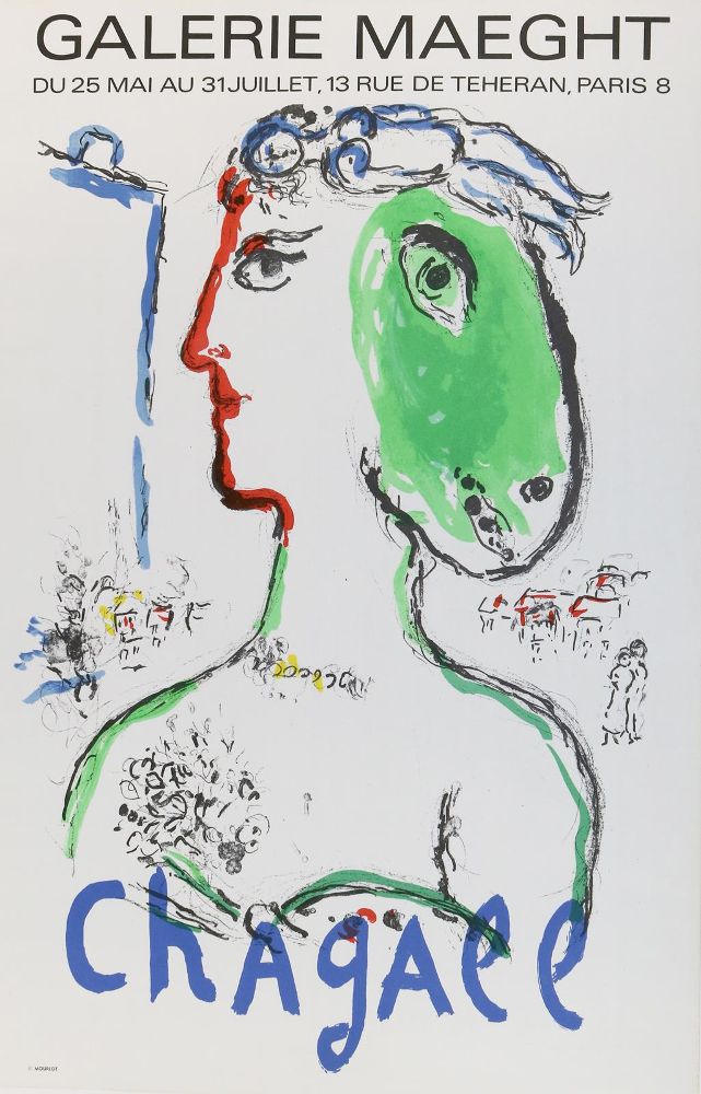 Große Abbildung Nr.5: 135-3664 Chagall, Marc: (Künstlergraphik)