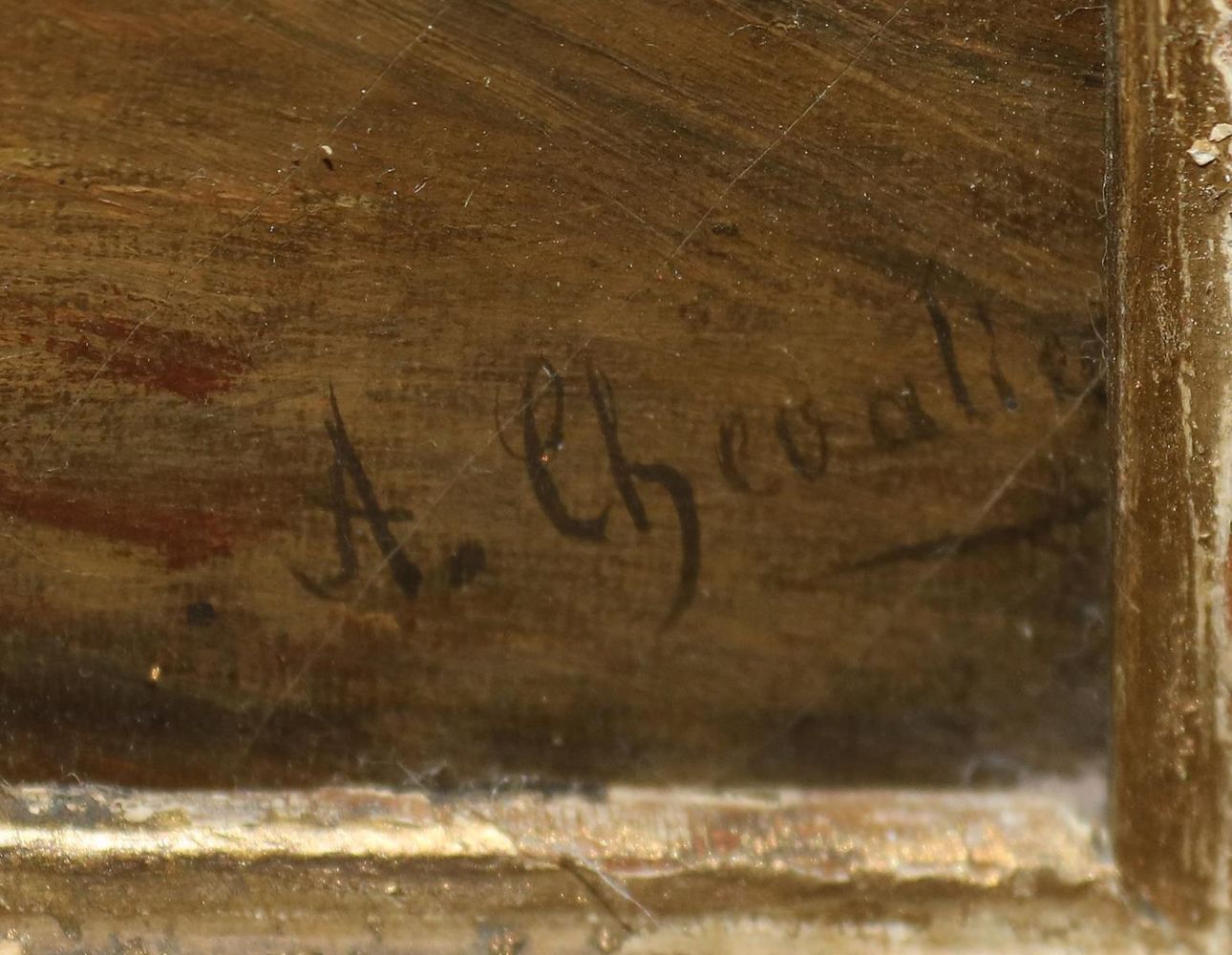 Große Abbildung Nr.3: 135-3670 Chevalier, Adolf: (Künstlergraphik)
