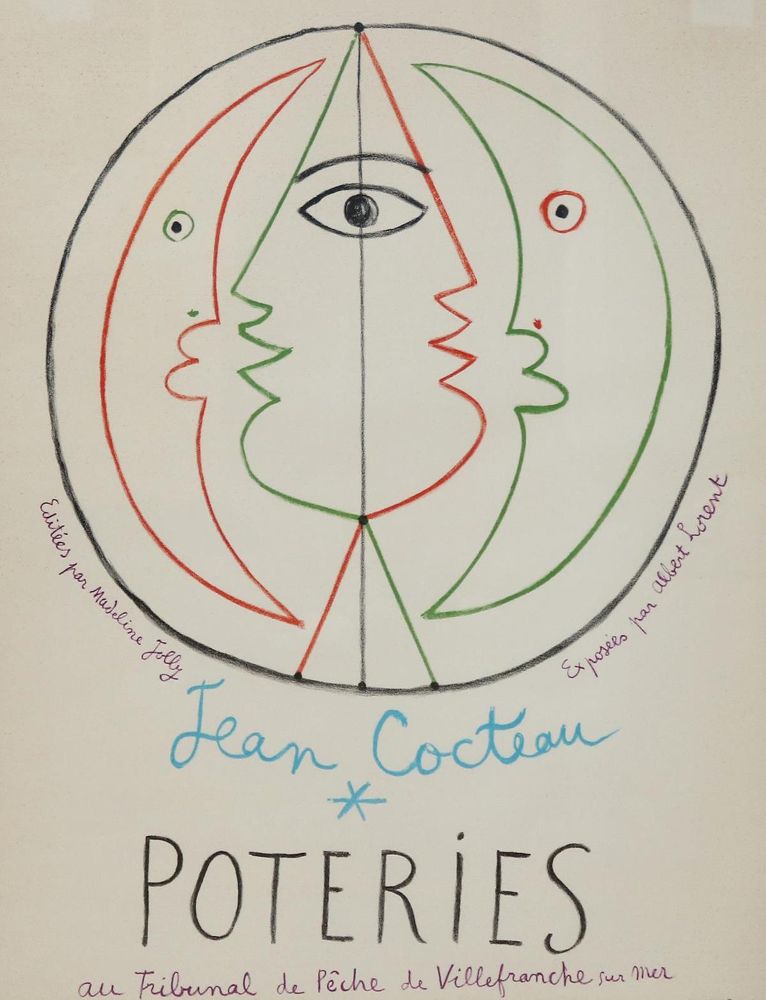 Große Abbildung Nr.1: 135-3677 Cocteau, Jean: (Künstlergraphik)