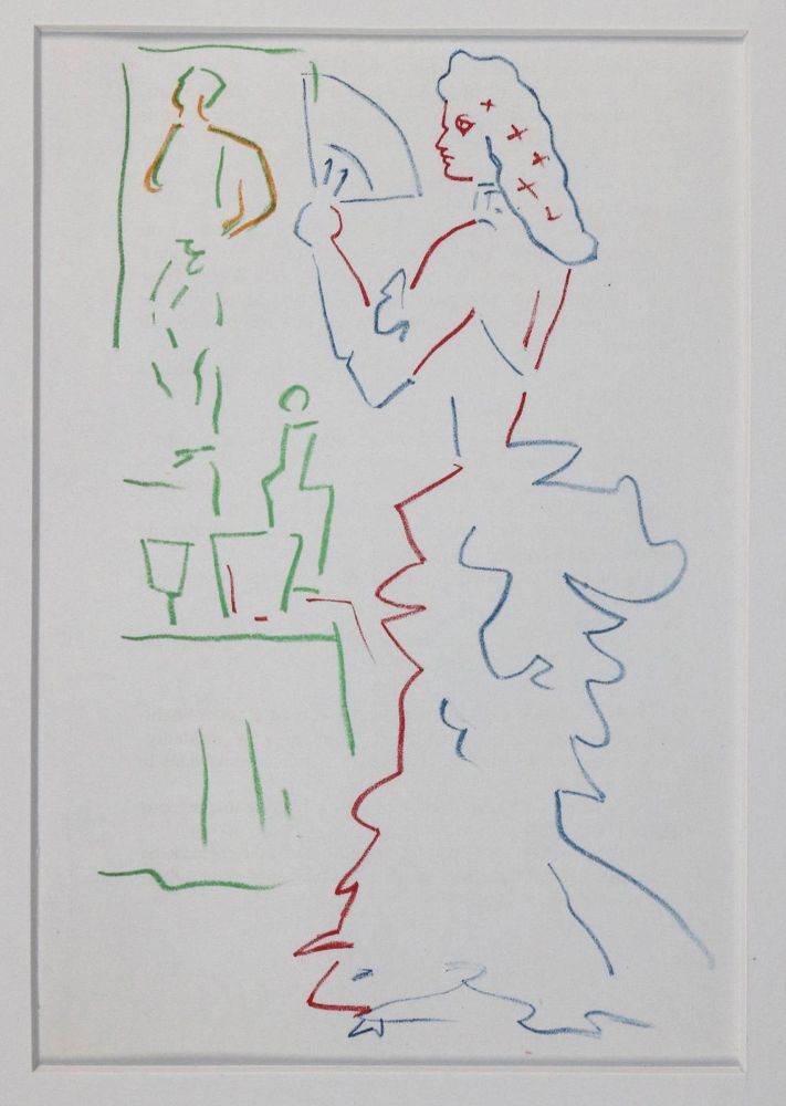 Große Abbildung Nr.23: 135-3679 Cocteau, Jean: (Künstlergraphik)