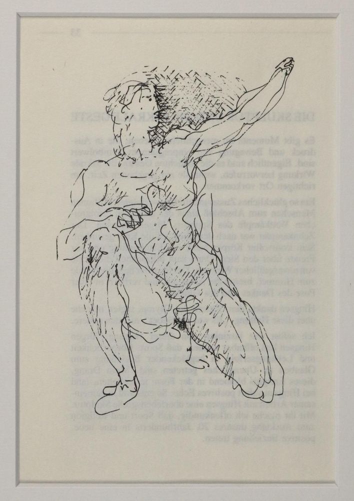 Große Abbildung Nr.25: 135-3679 Cocteau, Jean: (Künstlergraphik)