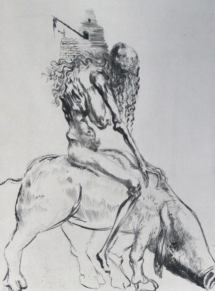 Große Abbildung Nr.5: 135-3693 Goethe,J.W.v.: (Künstlergraphik, Dali)