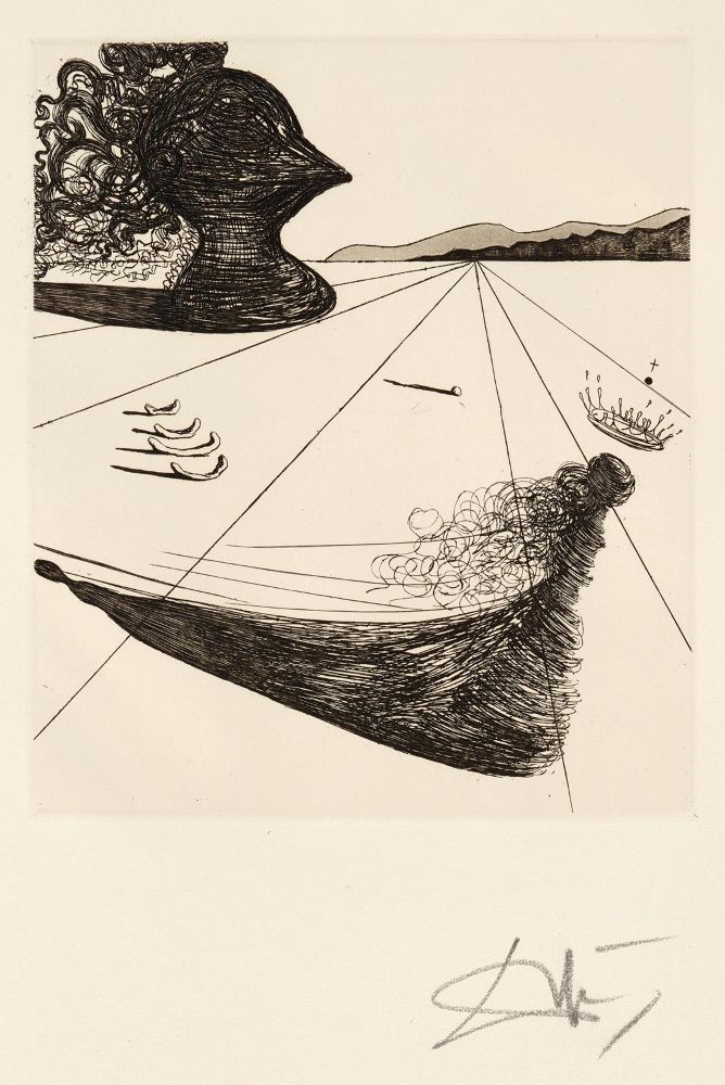Große Abbildung Nr.1: 135-3694 Walpole,H.: (Künstlergraphik, Dali)