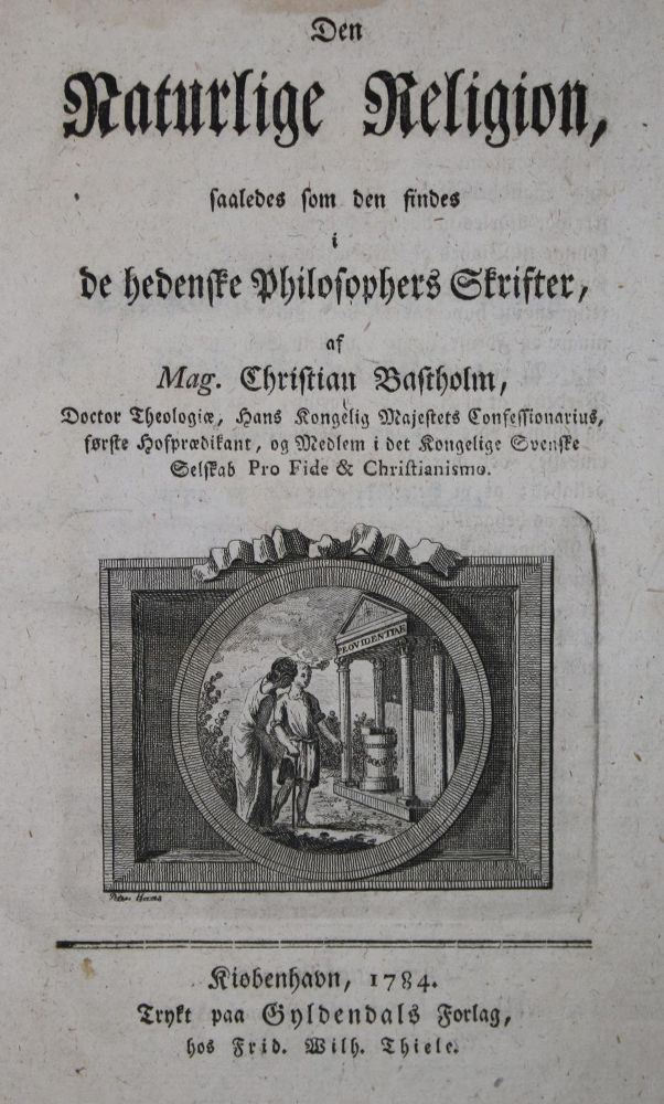 Große Abbildung Nr.1: 135-37 Bastholm,C.: (Alte Drucke, Handschriften und Theologie)