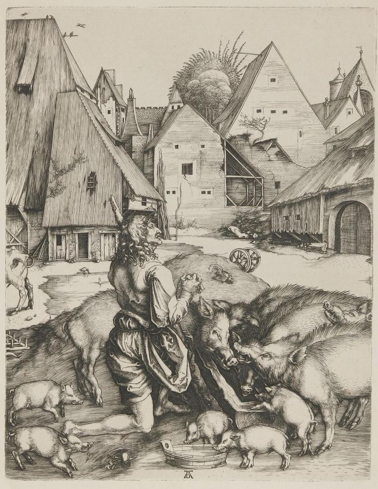 Große Abbildung Nr.1: 135-3752 Dürer, Albrecht: (Künstlergraphik)