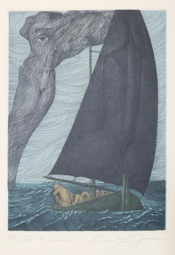 Große Abbildung Nr.1: 135-3812 Fuchs, Ernst: (Künstlergraphik)