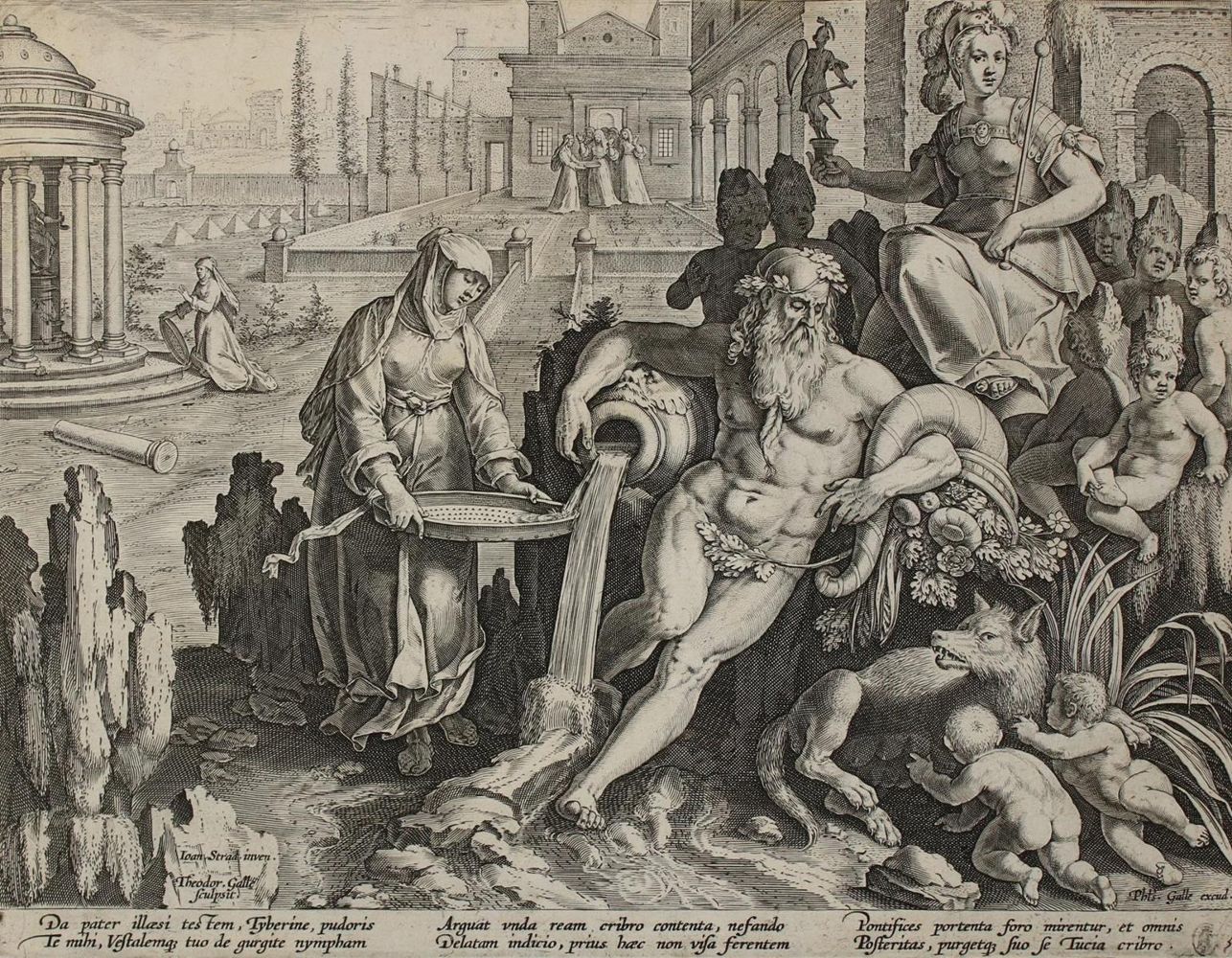 Große Abbildung Nr.1: 135-3821 Galle, Theodor: (Künstlergraphik)