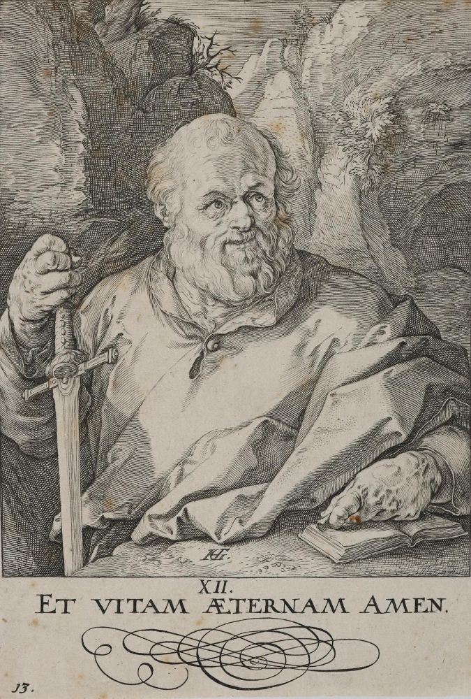 Große Abbildung Nr.1: 135-3853 Goltzius, Hendrick: (Künstlergraphik)