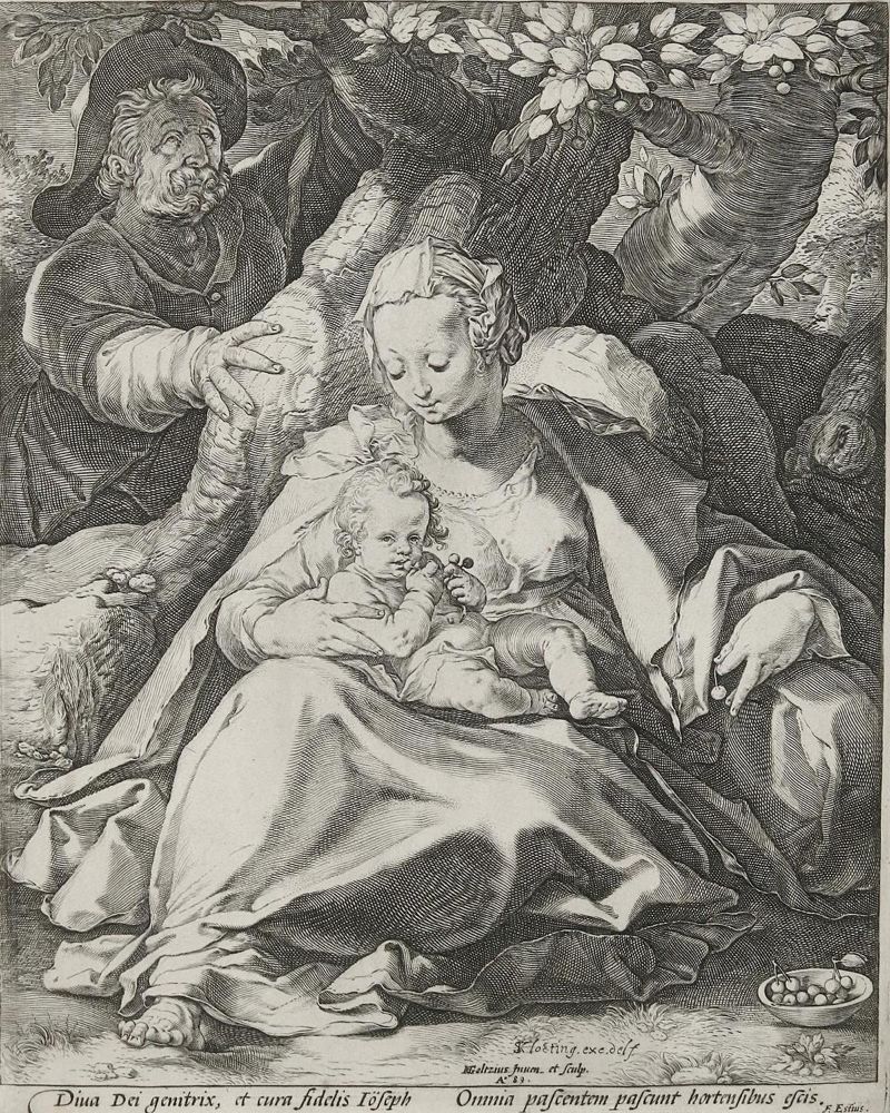Große Abbildung Nr.1: 135-3855 Goltzius, Hendrick: (Künstlergraphik)