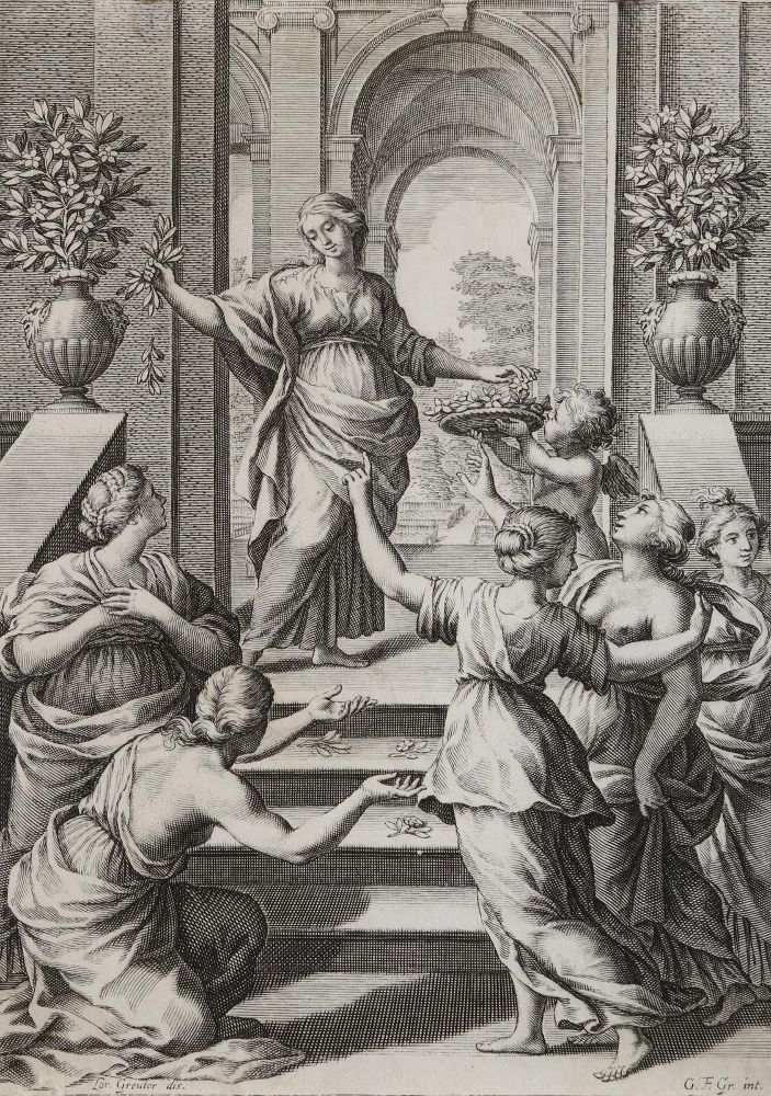 Große Abbildung Nr.1: 135-3866 Greuter, Johann Friedrich: (Künstlergraphik)