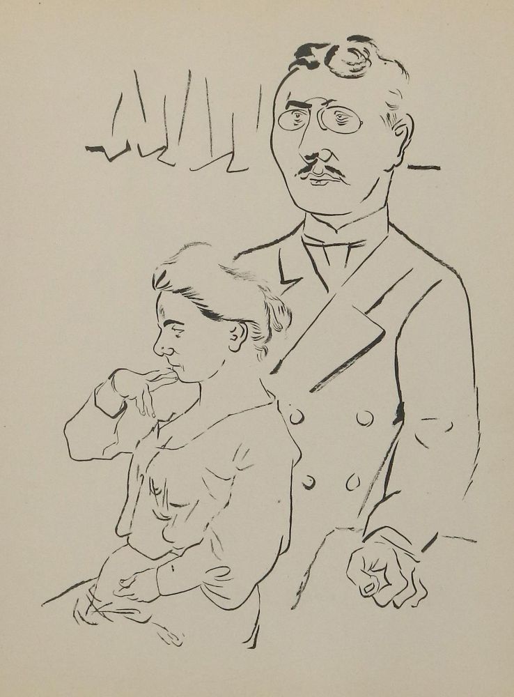 Große Abbildung Nr.3: 135-3871 Grosz, George: (Künstlergraphik)