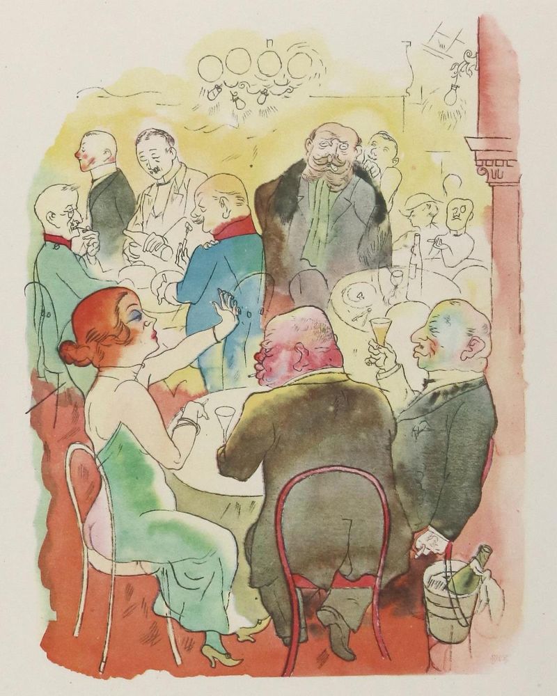 Große Abbildung Nr.6: 135-3871 Grosz, George: (Künstlergraphik)