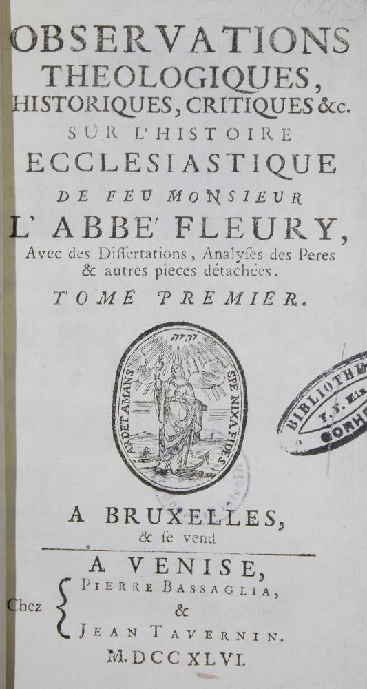 Große Abbildung Nr.1: 135-392 Lantheaume,P.F.: (Alte Drucke, Handschriften und Theologie)