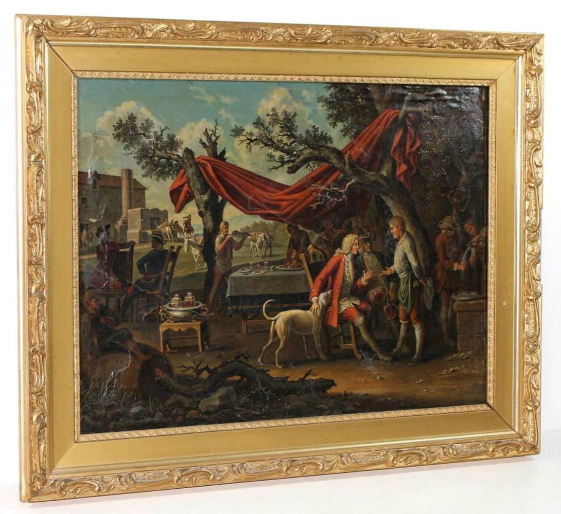 Große Abbildung Nr.2: 135-3934 Im Gasthaus.: (Künstlergraphik)