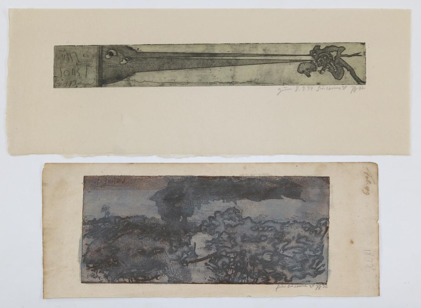 Große Abbildung Nr.5: 135-3954 Janssen, Horst: (Künstlergraphik)