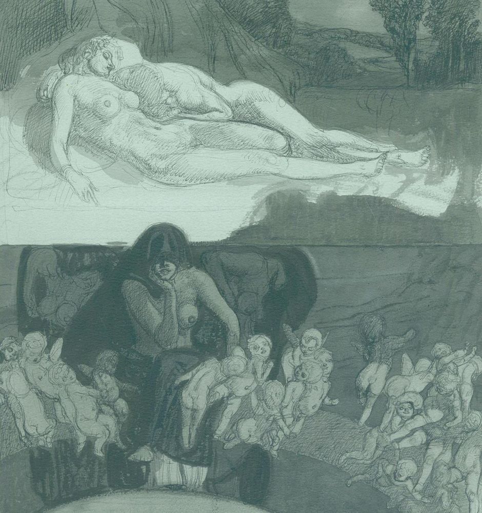 Große Abbildung Nr.1: 135-4009 Jettmar, Rudolf: (Künstlergraphik)