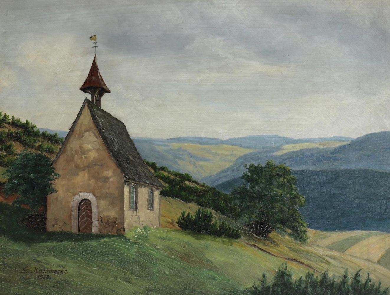 Große Abbildung Nr.1: 135-4024 Kammerer, Gertrud: (Künstlergraphik)