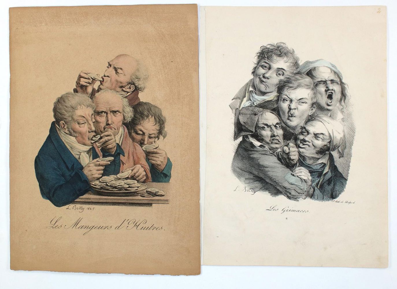 Große Abbildung Nr.1: 135-4030 Boilly, Louis: (Künstlergraphik, Karikatur)