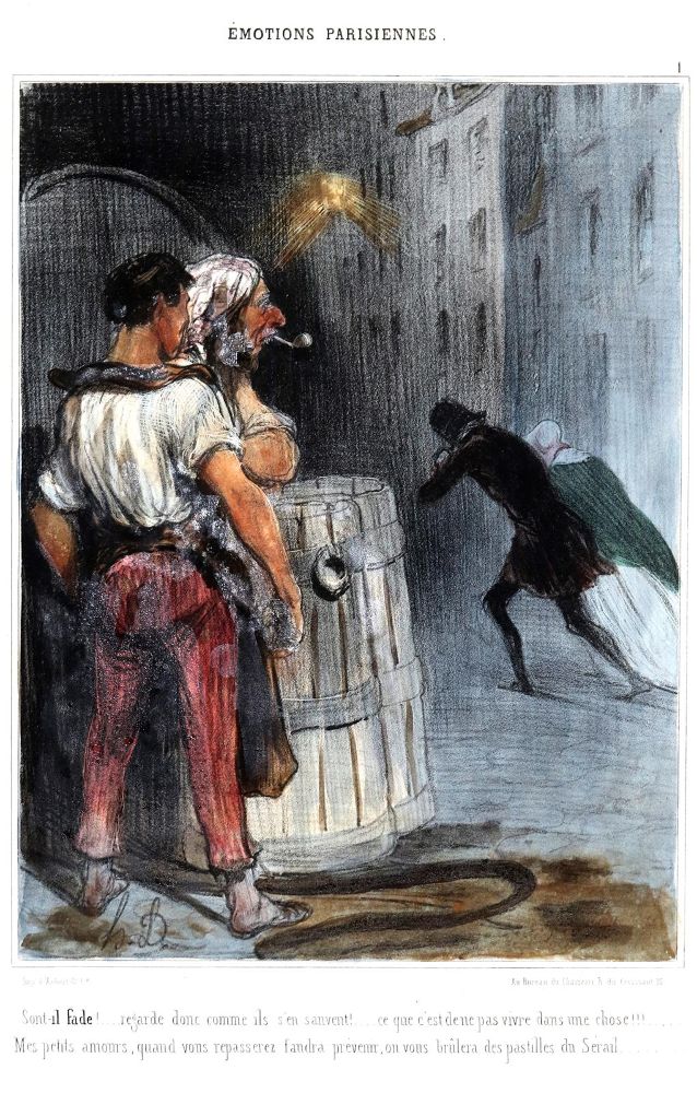 Große Abbildung Nr.2: 135-4032 Daumier, Honoré: (Künstlergraphik, Karikatur)