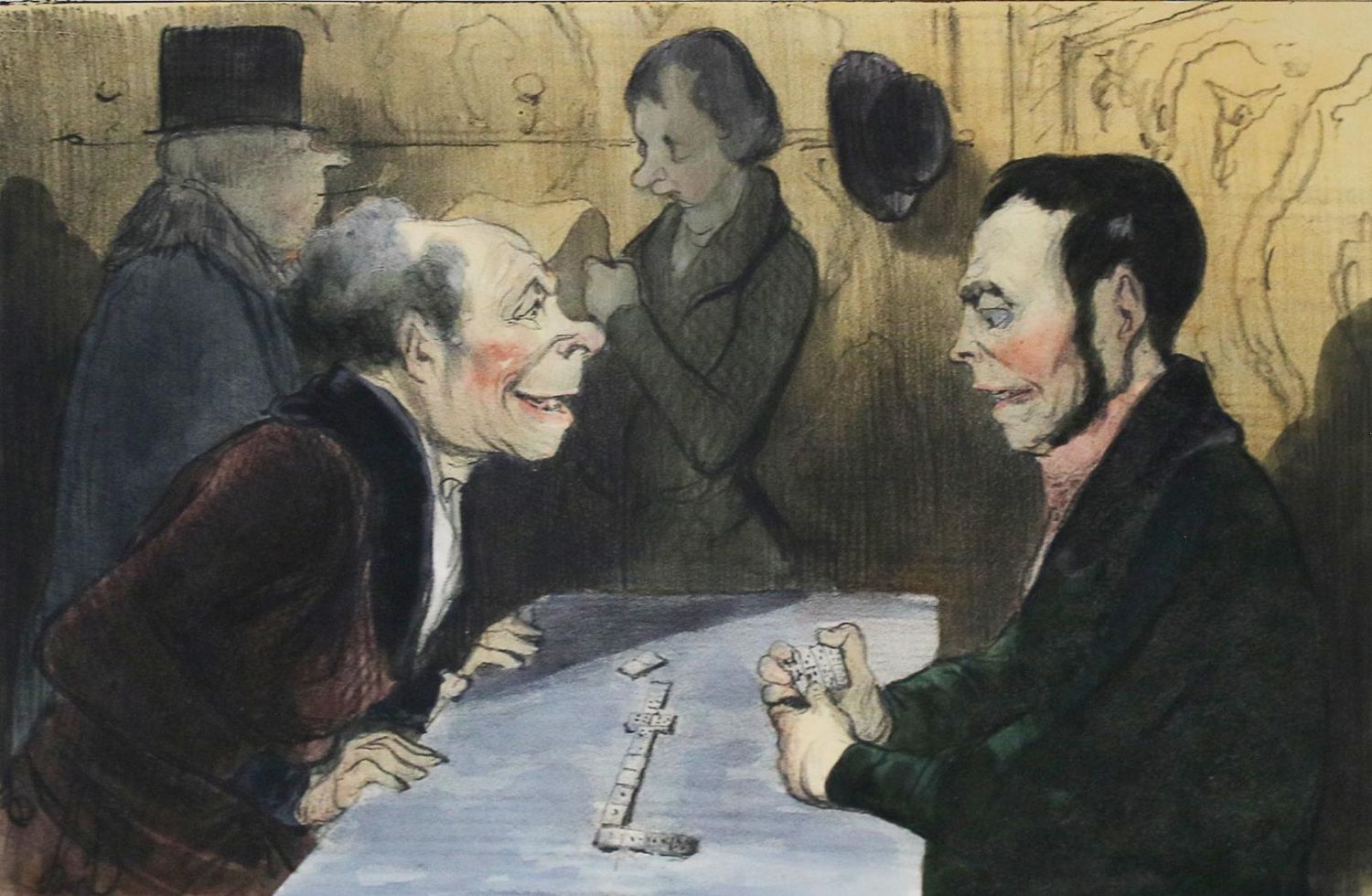 Große Abbildung Nr.3: 135-4034 Daumier, Honore.: (Künstlergraphik, Karikatur)
