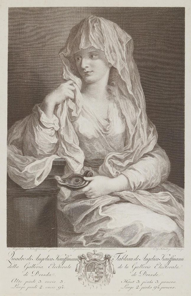Große Abbildung Nr.1: 135-4037 Kauffmann, Angelika: (Künstlergraphik)