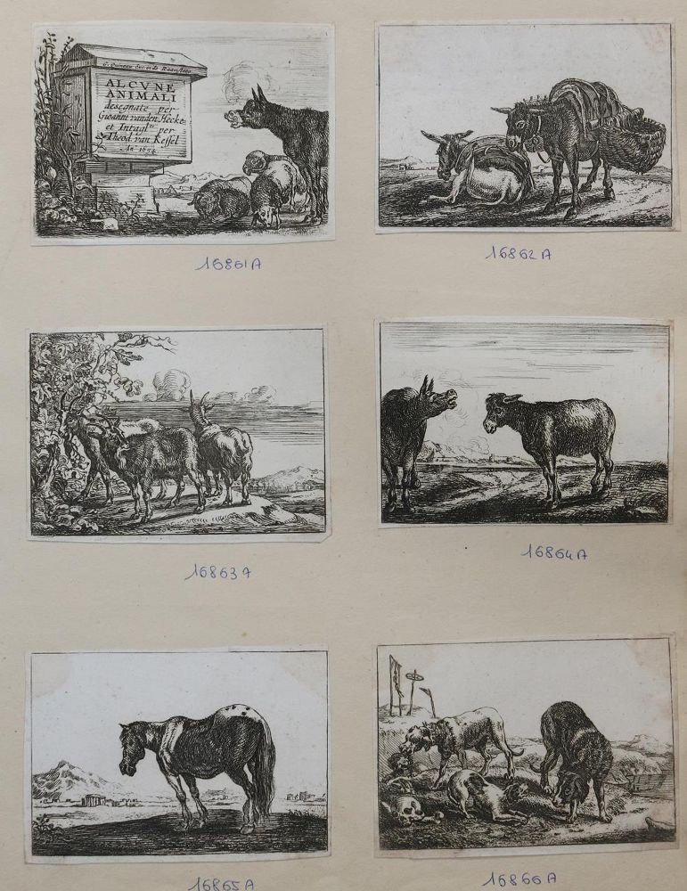 Große Abbildung Nr.1: 135-4039 Kessel, Theodor van: (Künstlergraphik)