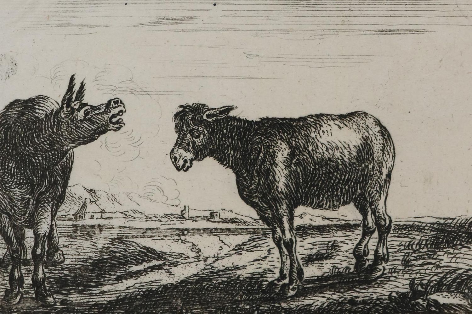 Große Abbildung Nr.1: 135-4040 Kessel, Theodor van: (Künstlergraphik)