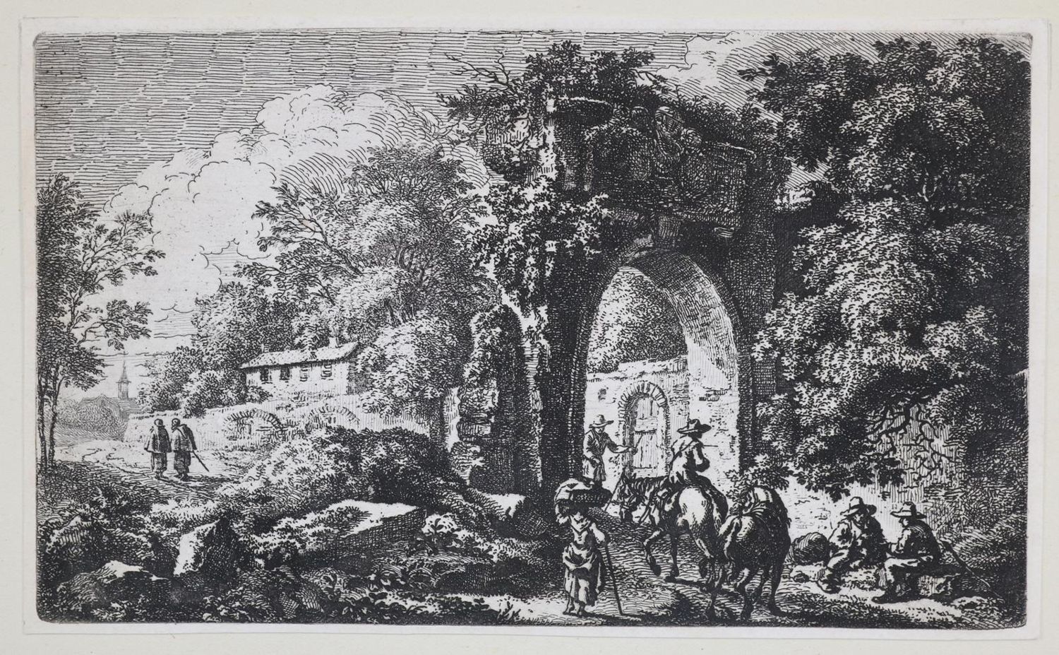 Große Abbildung Nr.2: 135-4054 Kobell, Ferdinand: (Künstlergraphik)