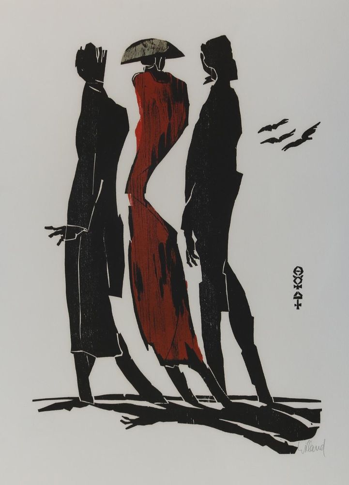 Große Abbildung Nr.3: 135-4077 Konvolut: (Künstlergraphik)