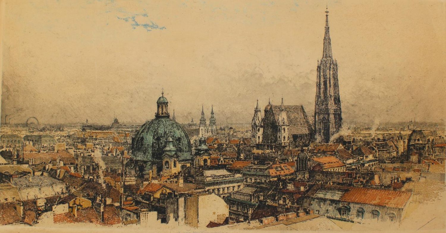 Große Abbildung Nr.1: 135-4078 Konvolut: (Künstlergraphik)