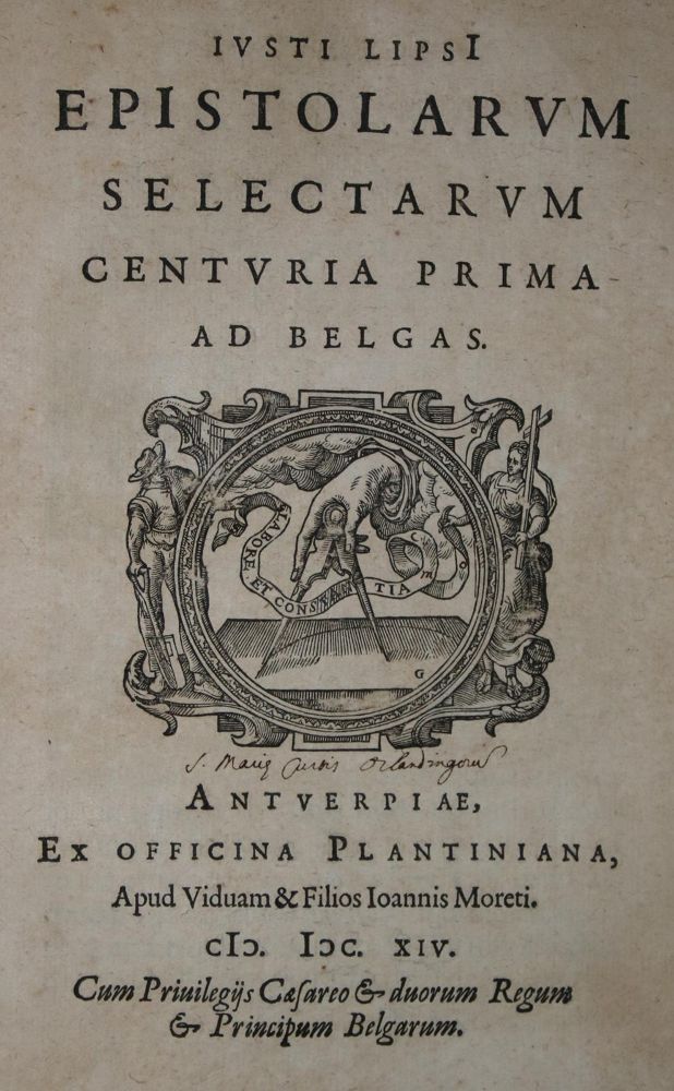 Große Abbildung Nr.1: 135-408 Lipsius,J.: (Alte Drucke, Handschriften und Theologie)