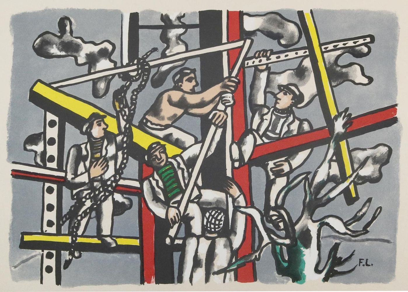 Große Abbildung Nr.1: 135-4116 Léger, Fernand: (Künstlergraphik)