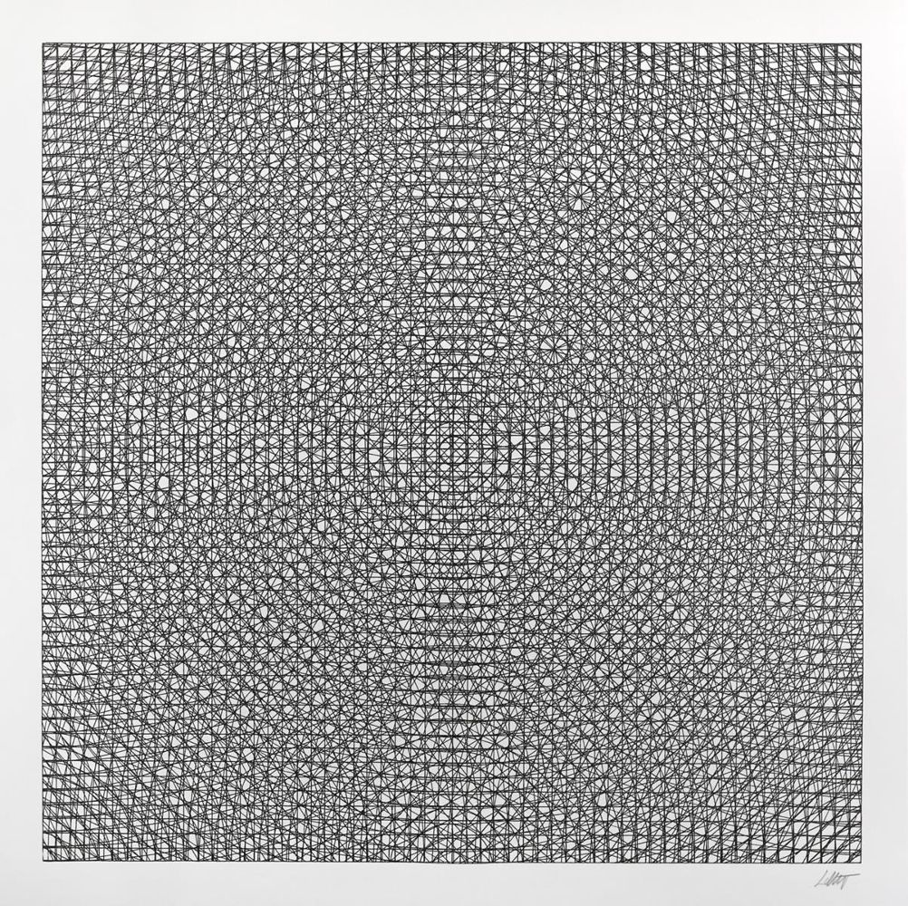 Große Abbildung Nr.1: 135-4129 LeWitt, Sol: (Künstlergraphik)