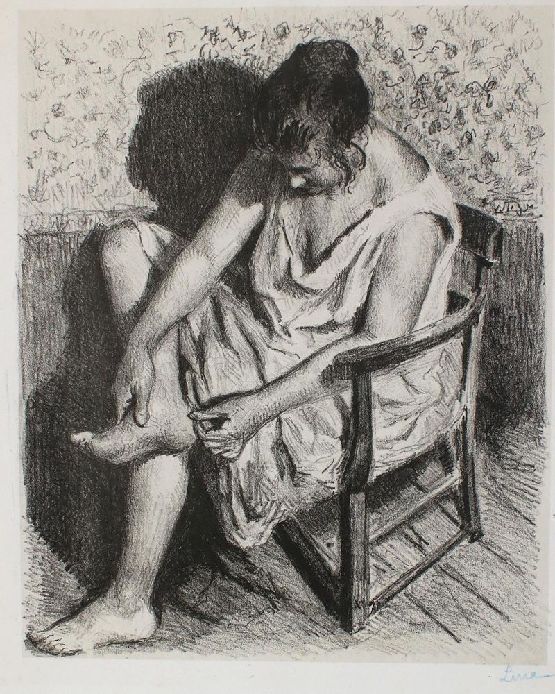 Große Abbildung Nr.1: 135-4143 Luce, Maximilien: (Künstlergraphik)