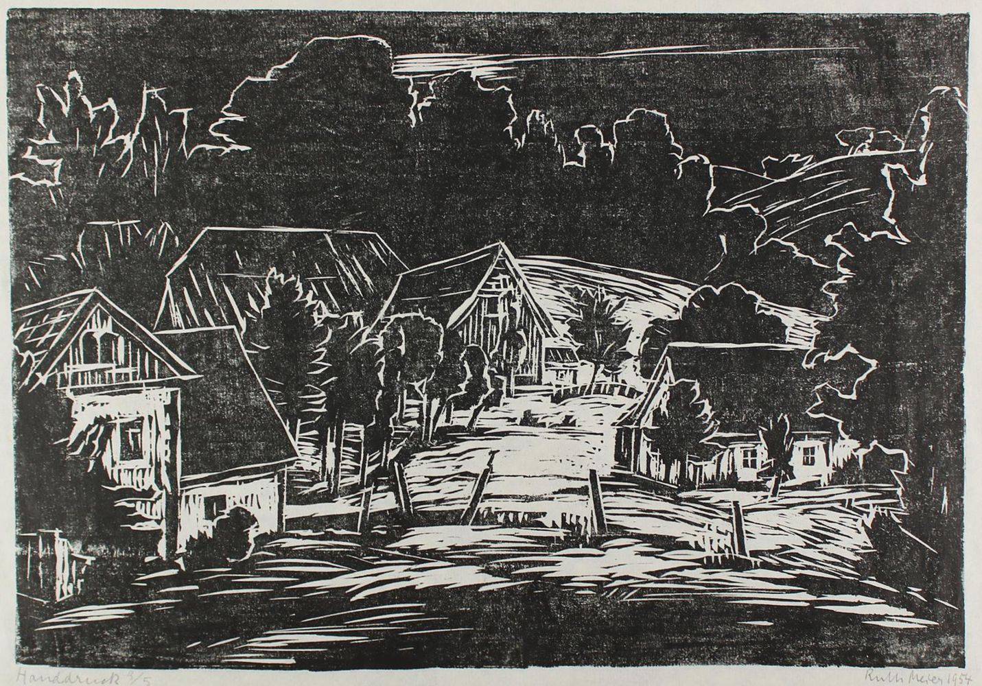 Große Abbildung Nr.1: 135-4177 Meier, Ruth: (Künstlergraphik)