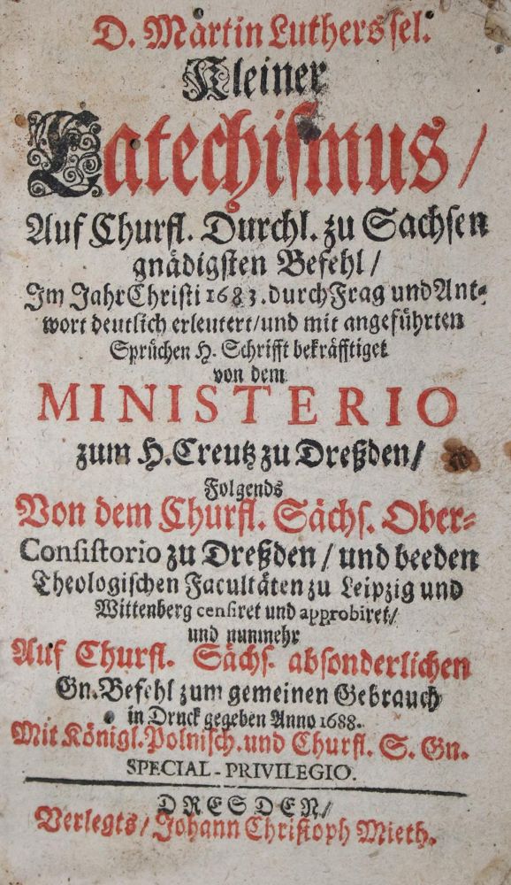Große Abbildung Nr.1: 135-420 Luther,M.: (Luther)