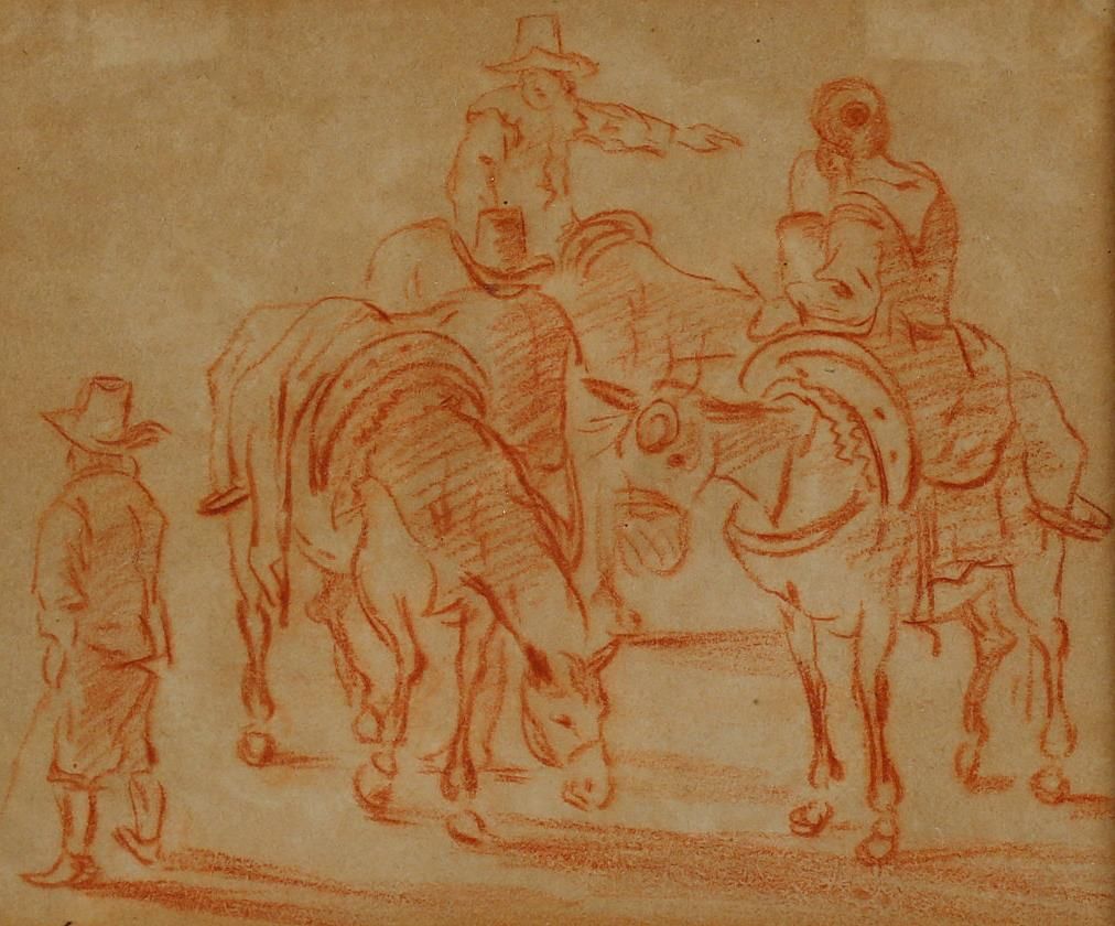 Große Abbildung Nr.1: 135-4221 Niederländischer Zeichner: (Künstlergraphik)