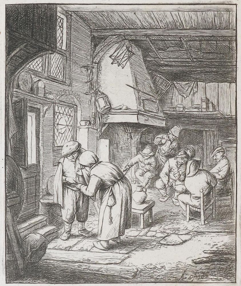 Große Abbildung Nr.1: 135-4238 Basan,P.F. u. H.L.: (Künstlergraphik, Ostade)