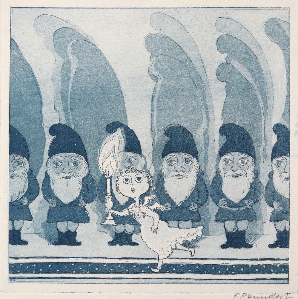 Große Abbildung Nr.4: 135-4243 Panndorf, Fritz: (Künstlergraphik)
