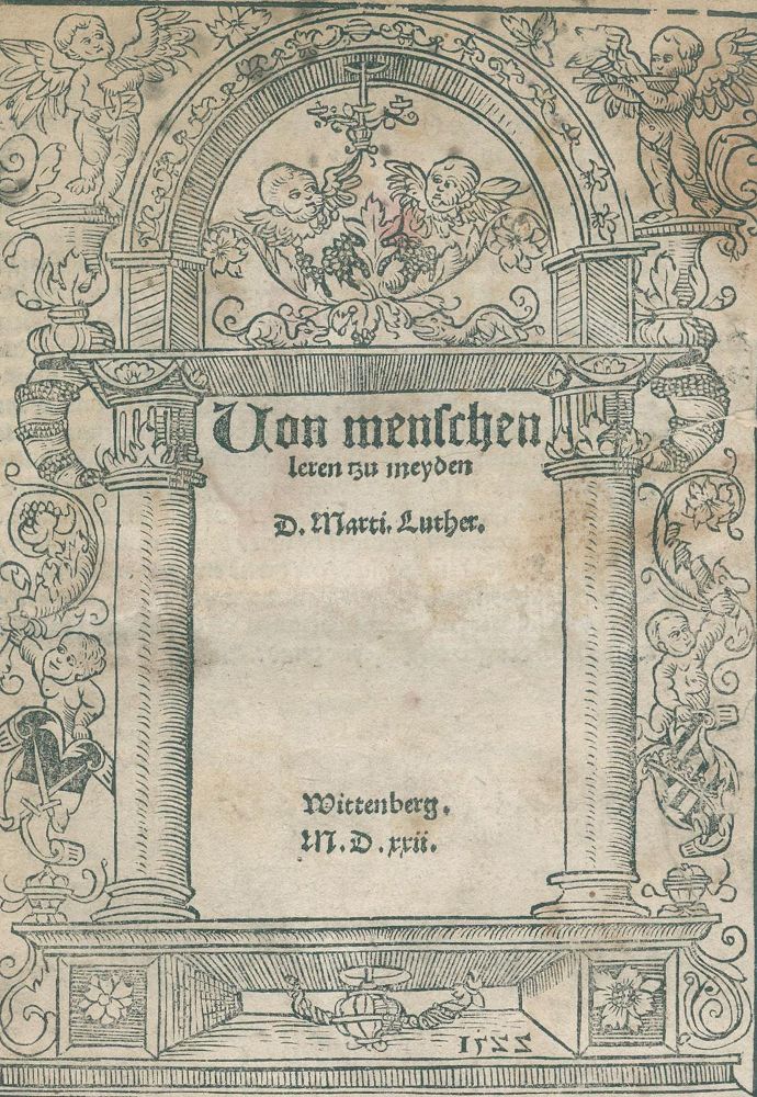 Große Abbildung Nr.1: 135-425 Luther,M.: (Alte Drucke, Handschriften und Theologie)